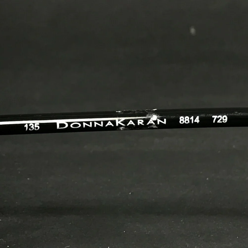 Donna Karan 8814 729 Eyeglasses Frames Ivory Black Rectangular 42-20-135
